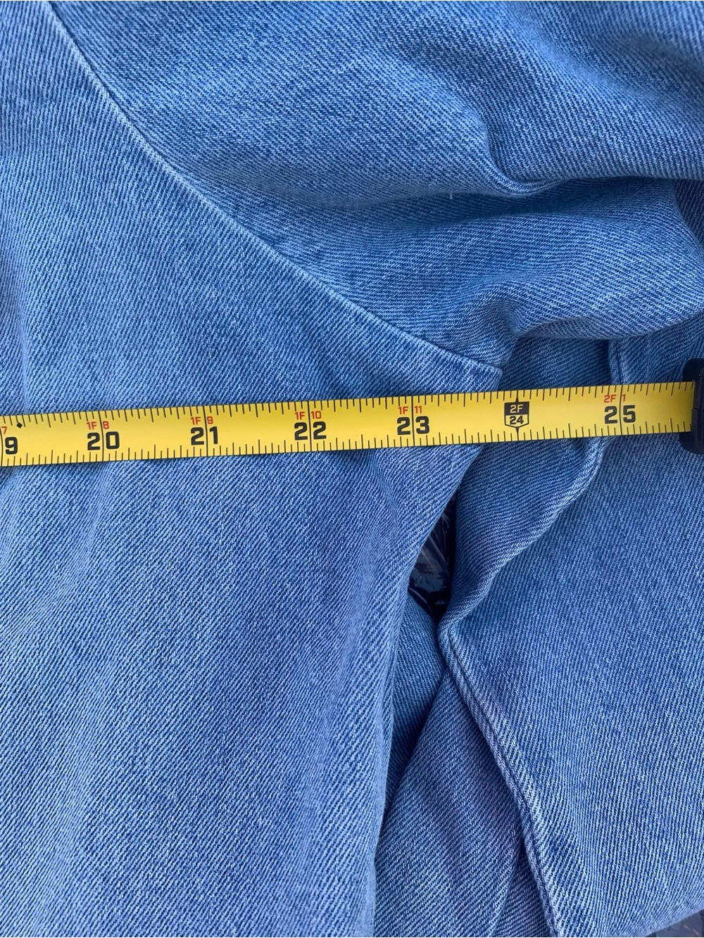 NWT women’s Levi's Light Blue Western Denim Button-Up long sleeve Dress - Picture 11 of 15